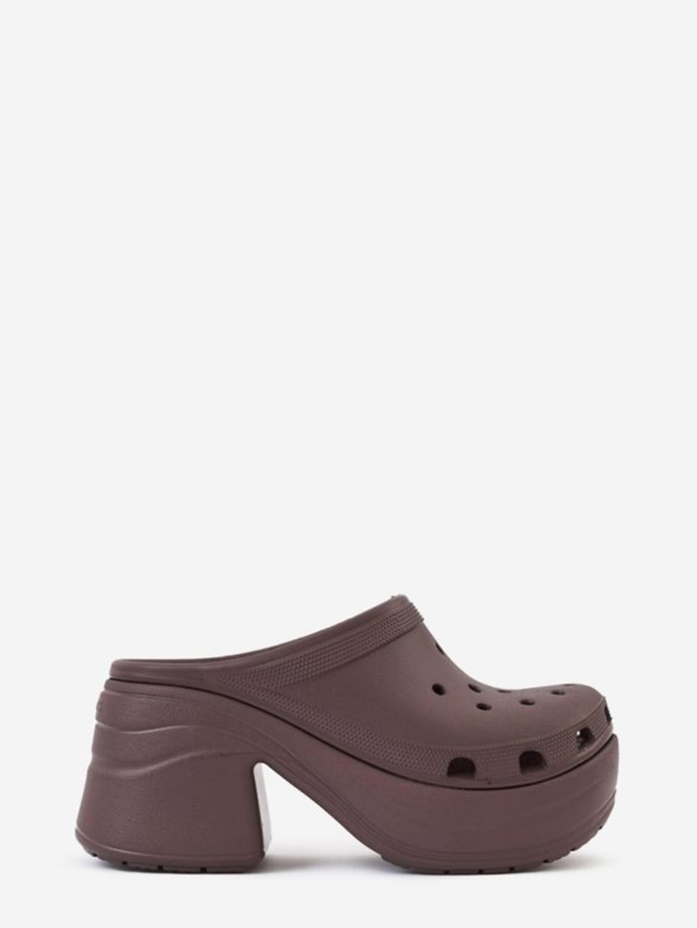 Brown Siren Clog Crocs Size 9